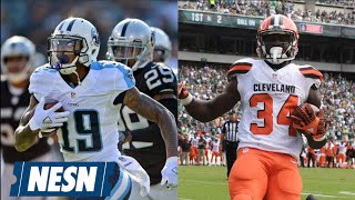 Fantasy Football Focus Top WaiverWire Receivers Running Backs For Week 2 [upl. by Aerdna]