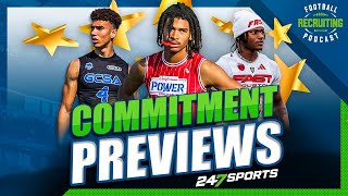 Football Recruiting Podcast 5STAR Commitment Previews  INTEL  Top Freshmen in EA Sports CFB 25 [upl. by Kurtzig]