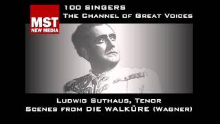 100 Singers  LUDWIG SUTHAUS [upl. by Sivi966]