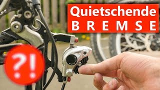 Quietschende Fahrradbremse  Das hilft wirklich Ausführlicher Workshop [upl. by Nissa999]