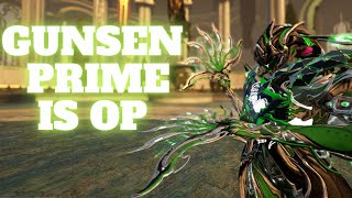 This Warframe Gunsen Prime Build is INSANE [upl. by Koller]