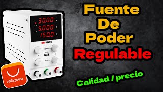 Fuente de poder regulable NICEPOWER SPS3010⚡30v 10a [upl. by Nowell206]