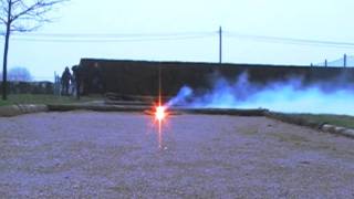 homemade explosive Sodium ChlorateSugar stuck in inox tube [upl. by Adelaide]