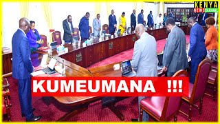 Ruto holds URGENT Cabinet Meeting after Gen Z demanded him to Dissolve it at State House today [upl. by Aneris308]