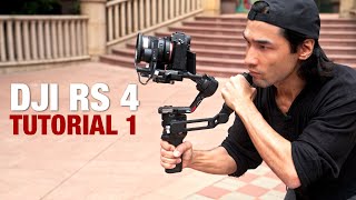 DJI RS 4 Gimbal Tutorial 1 Advanced Cinematic Shots [upl. by Akilam]