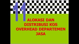 FOH Departementalisasi Akuntansi Biaya [upl. by Kerns]