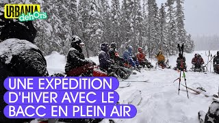 Une expédition dhiver avec le bacc en plein air de lUQAC [upl. by Ydnat]