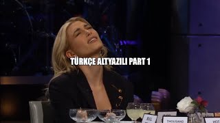 james corden hailey bieber ile spill your guts oynuyor TÜRKÇE ALTYAZILI PART1 [upl. by Wilow]