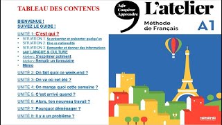 L’atelier A1  UNITÉ 1 C’est qui  avec corrigés [upl. by Elyc]