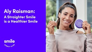 Aly Raisman x SmileDirectClub  A Straighter Smile Is a Healthier Smile​ [upl. by Anyala]