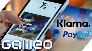 PayPal Klarna amp Co Welches Bezahlsystem ist das Beste  Galileo  ProSieben [upl. by Fesoy943]