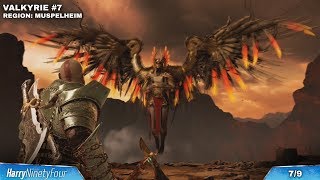 God of War  All Valkyrie Locations Guide Chooser of the Slain Trophy Walkthrough [upl. by Will]