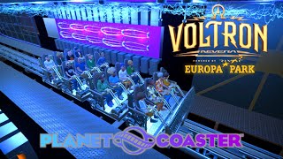 Voltron  OffRide POV Pt2  Europa Park Planet Coaster [upl. by Egduj741]