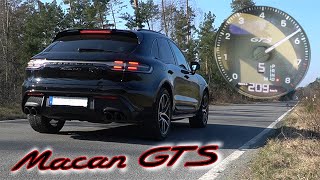 2022 Porsche Macan GTS 440HP  100200kmh amp 0100kmh [upl. by Esinal964]