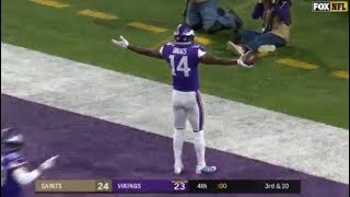 Paul Allen Radio Call of Minnesota Vikings Miracle Touchdown vs Saints 2018 [upl. by Flowers]