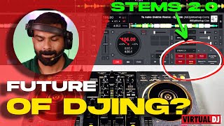 VIRTUAL DJ STEMS 20 WITH DDJ 400  GAMECHANGER   HINDI TUTORIAL 2023 [upl. by Celestyna]