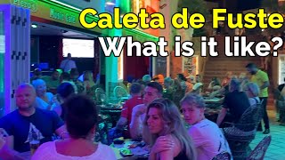 Is THIS The Busiest Bar in Caleta de Fuste Fuerteventura 2022 [upl. by Enilamme]