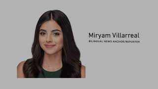 Miryam Villarreal News AnchorReporter Demo Reel 2022 [upl. by Aettam197]