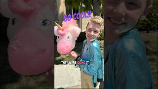 Viral Cotton Candy Art 🍭 🎨  Ballinger Family ifmovie cottoncandy cottoncandymaking [upl. by Asim]