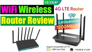 Top 4 Best WiFi Wireless Router Review 2024 [upl. by Sagerman]