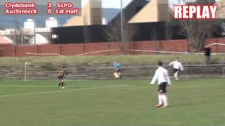 Clydebank v Auchinleck Talbot 22314 [upl. by Odoric205]