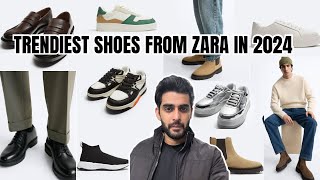 TRENDIEST Shoes From Zara in 2024 [upl. by Lasiaf972]