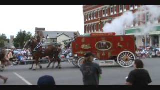 Morecraft steam calliope 2009 Circus City Parade [upl. by Aerua]