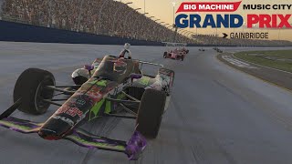 The Indycar Season Finale at Nashville Super Speedway  Indycar Series  Iracing [upl. by Eelitan]