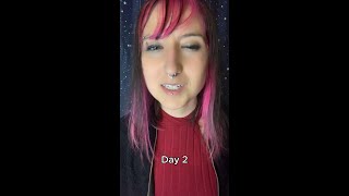 Day 2 of healing my tongue piercing 😛 [upl. by Yleak670]