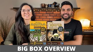 Agricola All Creatures Big and Small amp Caverna Cave vs Cave Big Boxes Overview [upl. by Idram]