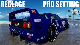 REGLAGE PRO FERRARI F40 PRO SETTING THE CREW MOTORFEST TCM META STREET TIER 2 [upl. by Aivat]