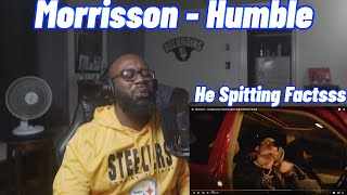 Morrisson  Humble HE FLIPPED A EMINEM BAR 🔥 GoHammTV Reaction [upl. by Ccasi]