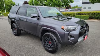 2022 Toyota 4Runner TRD OffRoad Premium in Magnetic Gray Metallic [upl. by Leanatan]