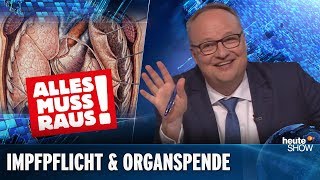 Der Staat will uns zwangsimpfen und alle Organe wegnehmen  heuteshow vom 05042019 [upl. by Vada668]