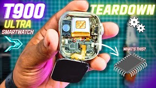 T900 Ultra Smartwatch  Teardown 😮🔥 [upl. by Lleoj]