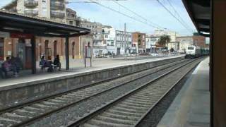 TRENES MERCANTES POR EL VENDRELL [upl. by Bertle]