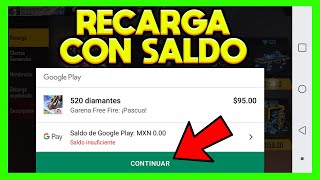 ✅COMO RECARGAR DIAMANTES EN FREE FIRE CON SALDO [upl. by Adiaroz]