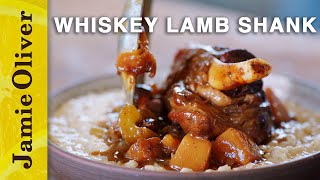 Whiskey Lamb Shanks  Friday Night Feast  Jamie Oliver [upl. by Vas]