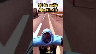 50 Cc motor almışımdır 😇😂😇😂😇shortsvideo shotsvideo [upl. by Lusar]