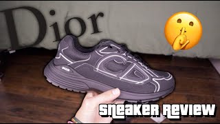 DIOR B30 SHOE REVIEW  ON FEET TRY ON WORTH IT [upl. by Ahsiemat256]