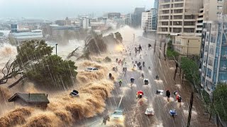 Cape Town is Underwater now Storm and Flood like Tsunami hits South Africa everyone is shocked [upl. by Galasyn]