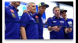 The New Movistar Yamaha MotoGP Hospitality 2018 [upl. by Seerdi]