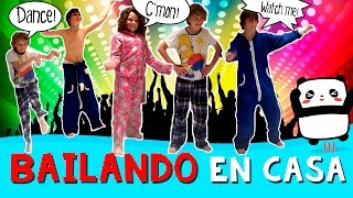 BAILES LOCOS y divertidos  Bailamos EN CASA [upl. by Yadsendew623]