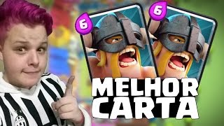 DECK COM A MELHOR CARTA DO JOGO BÁRBAROS DE ELITE Clash Royale [upl. by Emanuel]