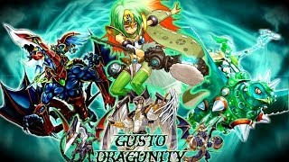 ygopro duels Gusto Dragunity OTK TCG Banned list 2014 [upl. by Stanfield]