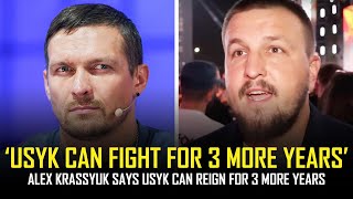 OLEKSANDR USYK CAN FIGHT AT TOP LEVEL FOR 3 MORE YEARS [upl. by Llednohs]