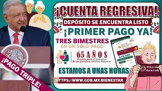 🎉💥¡ESTÉN PREPARADOS🎉💥 NUEVOS PAGOS TRIPLES EN CAMINO A PENSIONADOS ✅¡YA HAY FECHAS PARA SU PAGO✅ [upl. by Joeann366]