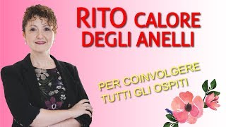 Rito del Calore degli Anelli  Matrimoni con laccento  Roberta Patanè [upl. by Kellia867]