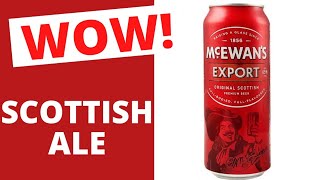 McEwans Export Review  45 Scottish Ale  Beer Review [upl. by Jaime]