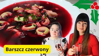 🎄Barszcz wigilijny🎄 sprawdzony przepis na pyszny domowy czerwony barszcz do uszek [upl. by Ivers]